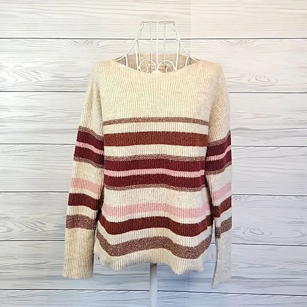 Retrology striped pullover sweater Size S/P